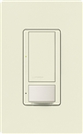 Lutron MS-OPS6M-DV-BI (MS-OPS6M2-DV-BI) Maestro Switch with Occupancy Sensor Dual Voltage 120V-277V / 6A Multi Location in Biscuit