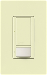 Lutron MS-OPS6M2-DV-AL Maestro Switch with Occupancy Sensor Dual Voltage 120V-277V / 6A Multi Location in Almond