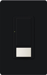 Lutron MS-OPS6M2-DV-BL Maestro Switch with Occupancy Sensor Dual Voltage 120V-277V / 6A Multi Location in Black