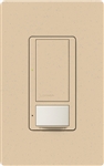 Lutron MS-OPS6M2-DV-DS Maestro Switch with Occupancy Sensor Dual Voltage 120V-277V / 6A Multi Location in Desert Stone