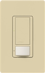 Lutron MS-OPS6M2-DV-IV Maestro Switch with Occupancy Sensor Dual Voltage 120V-277V / 6A Multi Location in Ivory