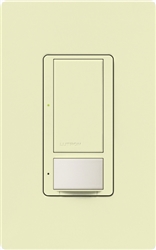 Lutron MS-OPS6M2U-DV-AL Maestro Switch with Occupancy Sensor Dual Voltage 120V-277V / 6A Multi Location, Neutral or Ground Wire, in Almond