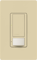 Lutron MS-OPS6M2U-DV-IV Maestro Switch with Occupancy Sensor Dual Voltage 120V-277V / 6A Multi Location, Neutral or Ground Wire, in Ivory