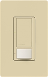 Lutron MS-VPS6M2-DV-IV Maestro Switch with Vacancy Sensor Dual Voltage 120V-277V / 6A Multi Location in Ivory