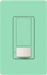 Lutron MS-VPS6M2-DV-SG Maestro Switch with Vacancy Sensor Dual Voltage 120V-277V / 6A Multi Location in Sea Glass