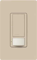 Lutron MS-VPS6M2-DV-TP Maestro Switch with Vacancy Sensor Dual Voltage 120V-277V / 6A Multi Location in Taupe