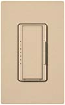 Lutron MSC-1000M-ES Maestro Satin 1000W Incandescent / Halogen Multi Location Dimmer in Eggshell