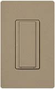 Lutron MSC-AS-277-MS Maestro Satin 277V Digital Companion Switch in Mocha Stone