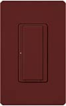 Lutron MSC-S8AM-MR Maestro Satin 120V / 8A Digital Multi Location Switch in Merlot