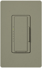 Lutron MSCF-6AM-277-GB Maestro Satin 277V / 6A Fluorescent 3-Wire / Hi-Lume LED Multi Location Dimmer in Greenbriar