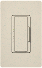 Lutron MSCF-6AM-277-LS Maestro Satin 277V / 6A Fluorescent 3-Wire / Hi-Lume LED Multi Location Dimmer in Limestone