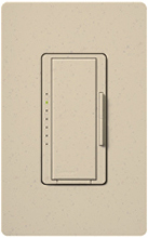 Lutron MSCF-6AM-277-ST Maestro Satin 277V / 6A Fluorescent 3-Wire / Hi-Lume LED Multi Location Dimmer in Stone