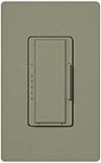 Lutron MSCF-6AM-GB Maestro Satin 120V / 6A Fluorescent 3-Wire / Hi-Lume LED Multi Location Dimmer in Greenbriar