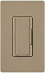 Lutron MSCF-6AM-MS Maestro Satin 120V / 6A Fluorescent 3-Wire / Hi-Lume LED Multi Location Dimmer in Mocha Stone