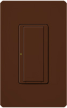 Lutron MSCF-S6AM-277-SI Maestro Satin 277V / 6A Digital Multi Location Switch in Sienna