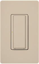 Lutron MSCF-S6AM-277-TP Maestro Satin 277V / 6A Digital Multi Location Switch in Taupe