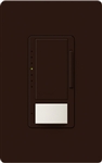 Lutron MSCL-OP153M-BR Maestro CL Occupancy Sensor (Auto-ON/OF or Manual ON/Auto-OFF) and Dimmer, 600W Incandescent, 150W CFL or LED Single Pole / Multi Location Dimmer in Brown