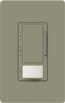 Lutron MSCL-OP153M-GB Maestro CL Occupancy Sensor (Auto-ON/OF or Manual ON/Auto-OFF) and Dimmer, 600W Incandescent, 150W CFL or LED Single Pole / Multi Location Dimmer in Greenbriar