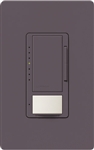 Lutron MSCL-OP153M-PL Maestro CL Occupancy Sensor (Auto-ON/OF or Manual ON/Auto-OFF) and Dimmer, 600W Incandescent, 150W CFL or LED Single Pole / Multi Location Dimmer in Plum