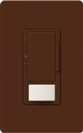Lutron MSCL-OP153M-SI Maestro CL Occupancy Sensor (Auto-ON/OF or Manual ON/Auto-OFF) and Dimmer, 600W Incandescent, 150W CFL or LED Single Pole / Multi Location Dimmer in Sienna