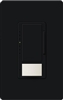 Lutron MSCL-OP153MH-BL Maestro CL Occupancy Sensor (Auto-ON/OF or Manual ON/Auto-OFF) and Dimmer, 600W Incandescent, 150W CFL or LED Single Pole / Multi Location Dimmer in Black