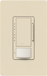 Lutron MSCL-OP153MH-ES Maestro CL Occupancy Sensor (Auto-ON/OF or Manual ON/Auto-OFF) and Dimmer, 600W Incandescent, 150W CFL or LED Single Pole / Multi Location Dimmer in Eggshell