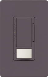 Lutron MSCL-OP153MH-PL Maestro CL Occupancy Sensor (Auto-ON/OF or Manual ON/Auto-OFF) and Dimmer, 600W Incandescent, 150W CFL or LED Single Pole / Multi Location Dimmer in Plum