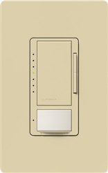 Lutron MSCL-VP153M-IV Maestro CL Vacancy Sensor (Manual ON/Auto-OFF) and Dimmer, 600W Incandescent, 150W CFL or LED Single Pole / Multi Location Dimmer in Ivory