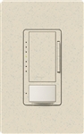 Lutron MSCL-VP153M-LS Maestro CL Vacancy Sensor (Manual ON/Auto-OFF) and Dimmer, 600W Incandescent, 150W CFL or LED Single Pole / Multi Location Dimmer in Limestone