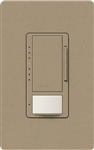 Lutron MSCL-VP153M-MS Maestro CL Vacancy Sensor (Manual ON/Auto-OFF) and Dimmer, 600W Incandescent, 150W CFL or LED Single Pole / Multi Location Dimmer in Mocha Stone