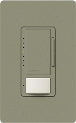 Lutron MSCL-VP153MH-GB Maestro CL Vacancy Sensor (Manual ON/Auto-OFF) and Dimmer, 600W Incandescent, 150W CFL or LED Single Pole / Multi Location Dimmer in Greenbriar