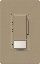 Lutron MSCL-VP153MH-MS Maestro CL Vacancy Sensor (Manual ON/Auto-OFF) and Dimmer, 600W Incandescent, 150W CFL or LED Single Pole / Multi Location Dimmer in Mocha Stone