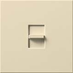 Lutron N-2003P-BE Nova 2000W Incandescent / Halogen Single Pole / 3-Way Preset Dimmer in Beige