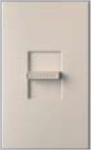 Lutron NF-10-TP Nova 120V / 16A Fluorescent 3-Wire / Hi-Lume LED Single Pole Slide-to-Off Dimmer in Taupe