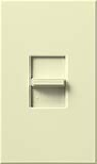 Lutron NLV-1003P-AL Nova 800W Magnetic Low Voltage Single Pole / 3-Way Preset Dimmer in Almond