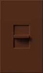 Lutron NT-1000-SI Nova T 1000W Incandescent / Halogen Single Location Slide-to-Off Dimmer in Sienna, Matte Finish