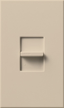 Lutron NT-1003P-TP Nova T 1000W Incandescent / Halogen Single Pole / 3-Way Preset Dimmer in Taupe, Matte Finish