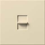 Lutron NT-1503P-BE Nova T 1500W Incandescent / Halogen Single Pole / 3-Way Preset Dimmer in Beige, Matte Finish