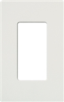 Lutron NT-R3-FB-AU Nova T Screwless 1 Gang Wallplate Decora Opening, Fins Broken, in Gold Plated, Special Metal Finish