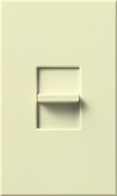 Lutron NTLV-1000-277-AL Nova T 277V / 800W Magnetic Low Voltage Single Pole Slide-to-Off Dimmer in Almond, Matte Finish