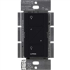 Lutron PD-6WCL-BL Caseta Wireless 600W Incandescent, 150W CFL or LED Single Pole / Multi Location Dimmer in Black