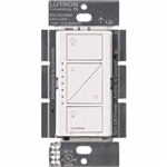 Lutron PD-6WCL-WH Caseta Wireless 600W Incandescent, 150W CFL or LED Single Pole / Multi Location Dimmer in White