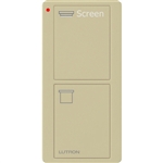 Lutron PJ2-2B-GIV-S08 Pico Wireless Control with indicator LED, 434 Mhz, 2-Button with Screen Icon Engraving in Ivory