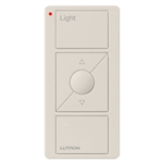 Lutron PJ2-3BRL-GLA-L01 Pico Wireless Control with indicator LED, 434 Mhz, 3-Button with Raise/Lower and Icon Engraving in Light Almond