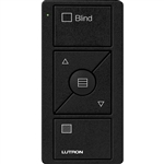 Lutron PJ2-3BRL-TMN-S09 Pico Wireless Control with indicator LED, 434 Mhz, 3-Button with Raise/Lower and Sheer Blind Text Engraving in Black, Satin Color