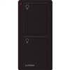 Lutron PJN-2B-GBL-L01 Pico Wireless Control with indicator LED and Nightlight, 434 Mhz, 2-Button with Light Icon Engraving in Black
