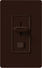 Lutron S-600P-BR Skylark 600W Incandescent / Halogen Single Pole Preset Dimmer in Brown