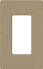 Lutron SC-1-MS Claro Satin Screwless Wallplate 1 Gang in Mocha Stone