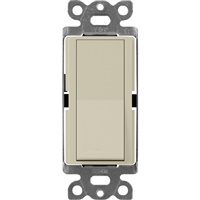 Lutron SC-1PS-CY Claro Satin 15A Single Pole Switch in Clay