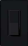 Lutron SC-1PS-MN Claro Satin 15A Single Pole Switch in Midnight